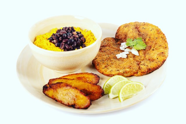 Cuban Breaded Chicken Breast.