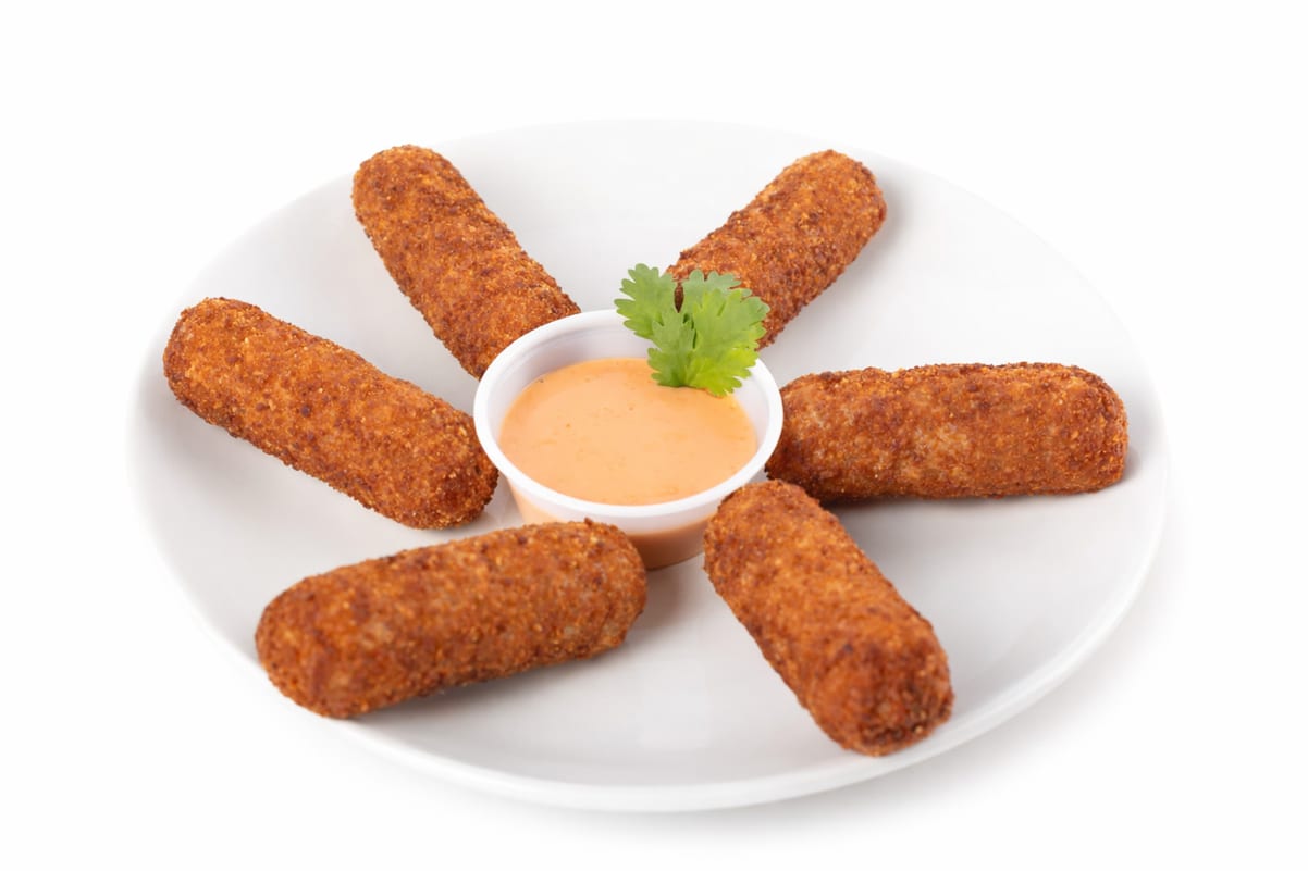 Ham, Chicken, Chorizo, & Cheese Croquettes. ea.