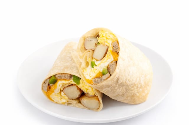 Breakfast Super Burrito.