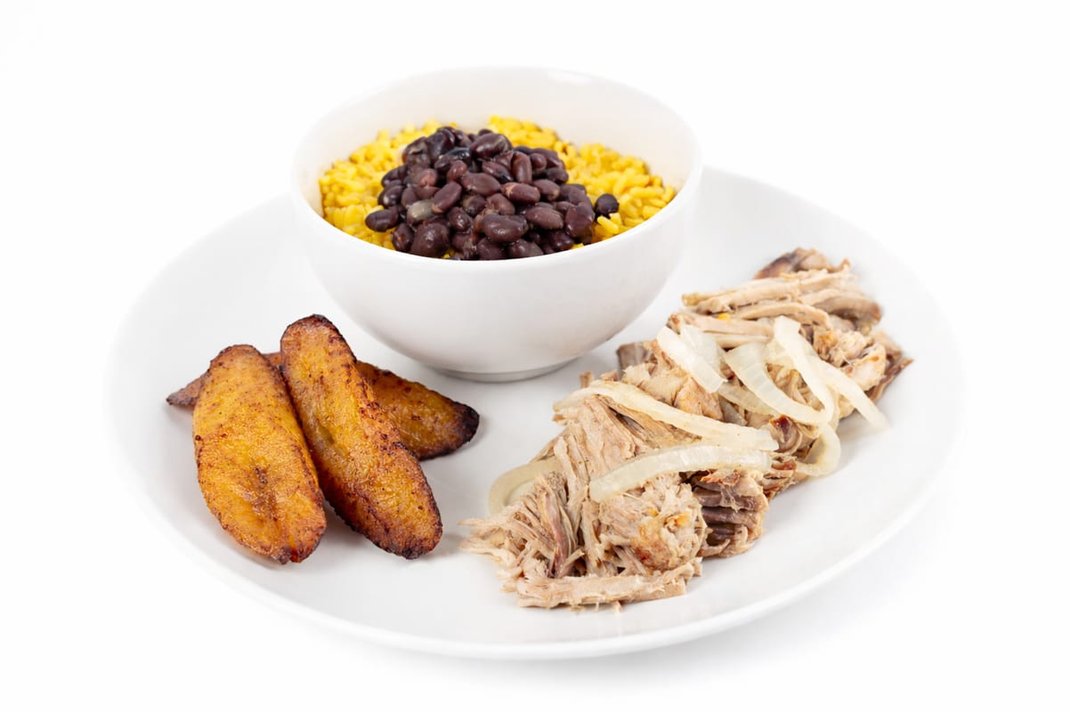 Marinated Pulled Roasted Pork.