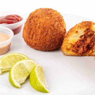 Stuffed Mashed Potato with Ground Meat
