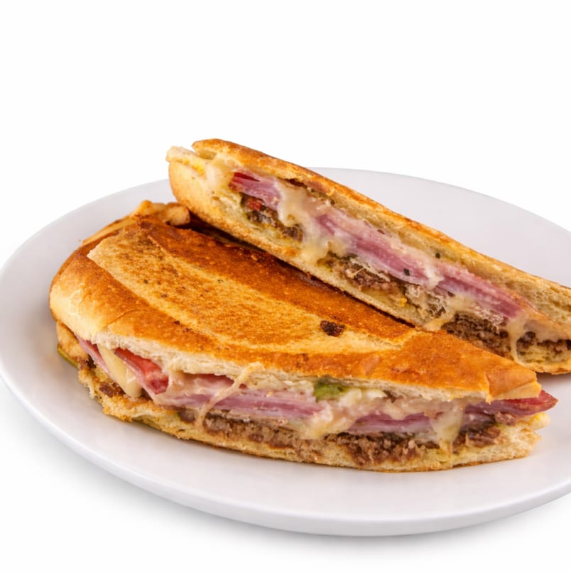 Our Famous Cuban Sandwich.