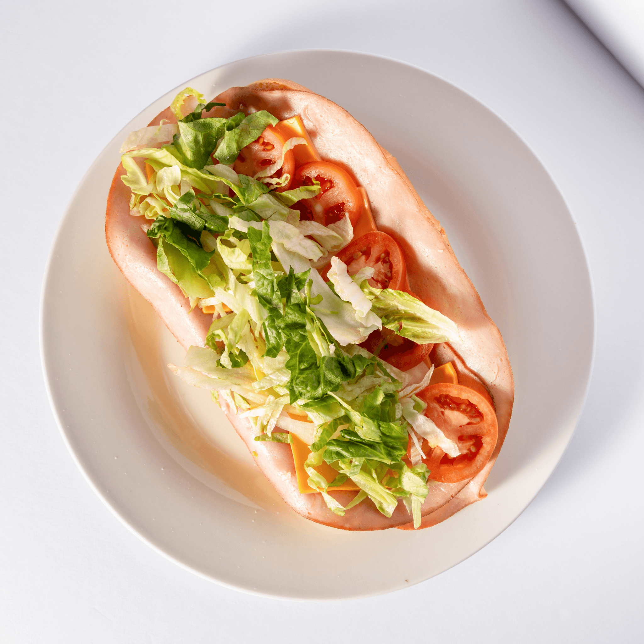 Ham & Cheese Sandwich.